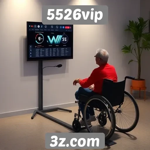 Acessibilidade e interface do usuário no 5526vip