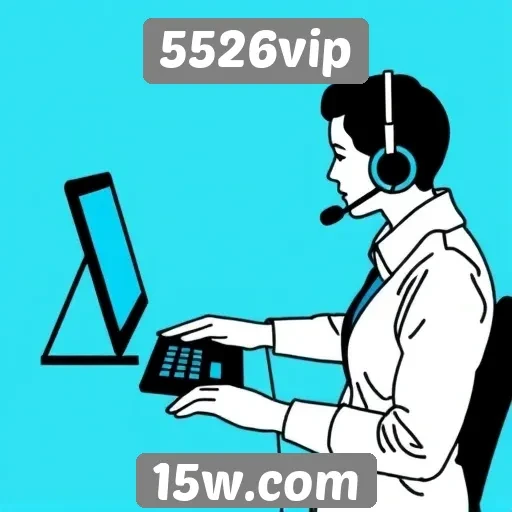 Serviço de atendimento ao cliente no 5526vip