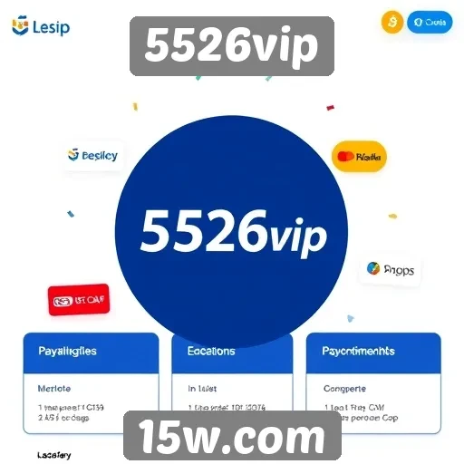 Possibilidades de pagamento no site 5526vip